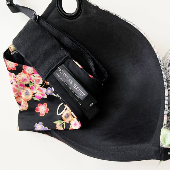 Victoria's Secret Floral Bra 36D - Worn Once - Picture 4 of 4